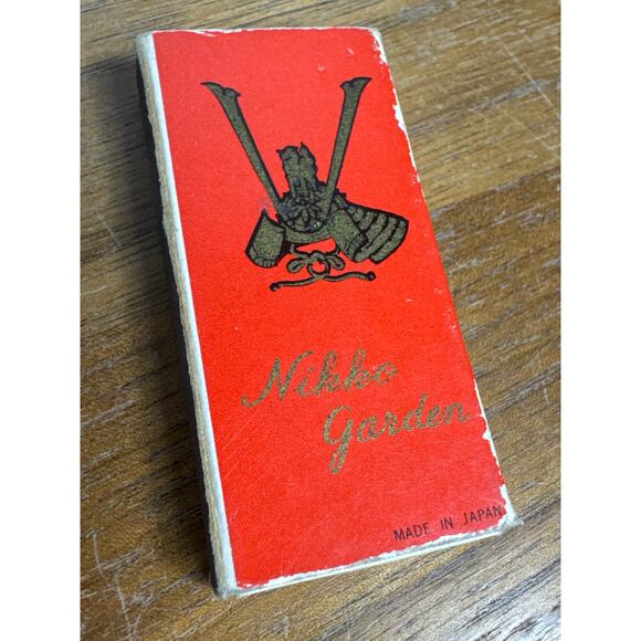 Vintage Anchorage Alaska Nikko Garden Restaurant Matchbook Matchbox Ephemera AK - Picture 5 of 5